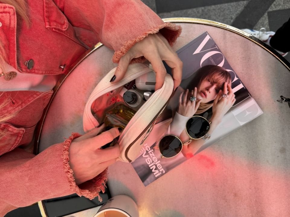 Rose Serisi Makyaj Çantası