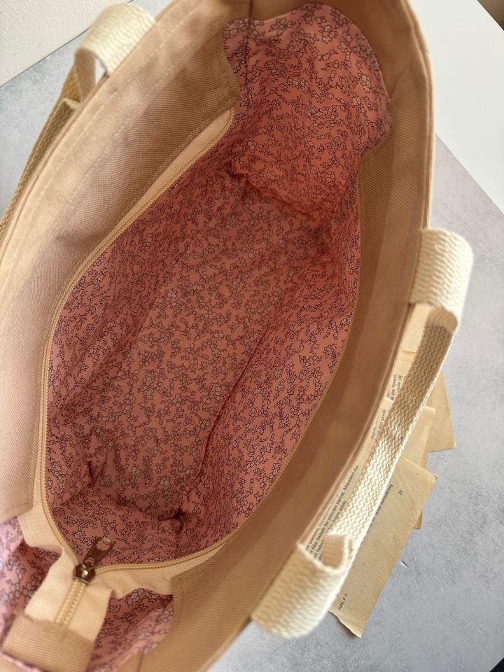 Krem Vintage Layd Omuz Çantası